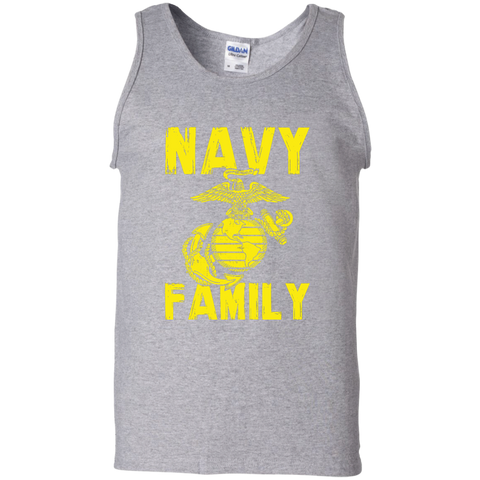 Navy Family Semper Fi 1 Cotton Tank Top