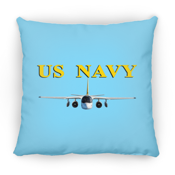 US Navy S-3 4 Pillow - Square - 18x18