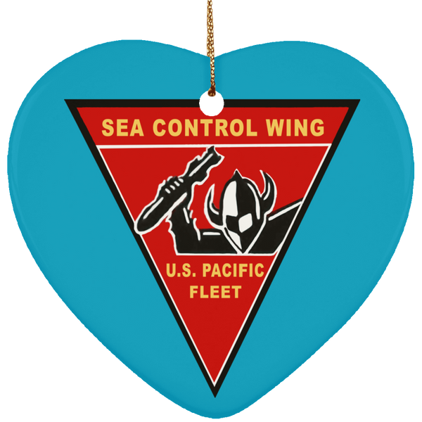 Sea Con Pac Ornament - Heart