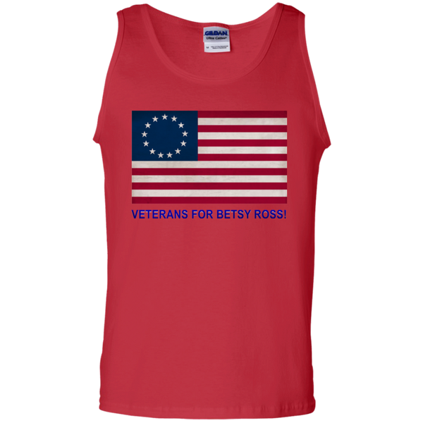 Betsy Ross Vets 1 Cotton Tank Top