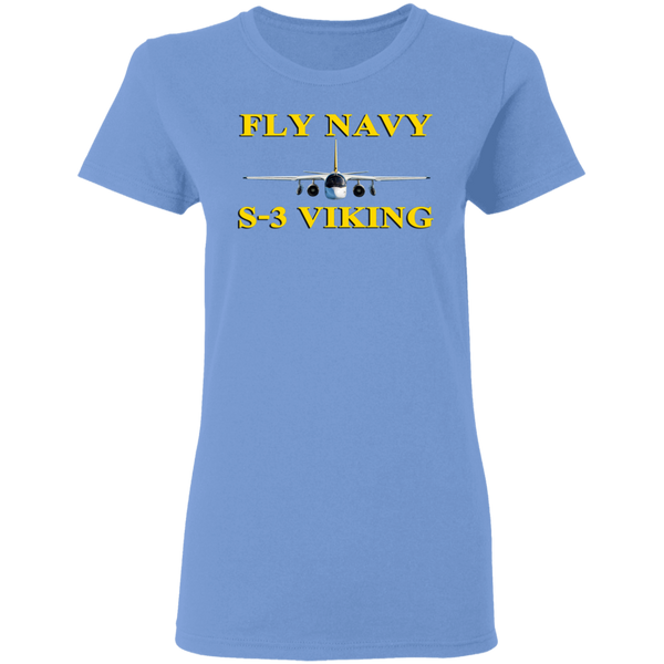 Fly Navy S-3 3 Ladies' Cotton T-Shirt