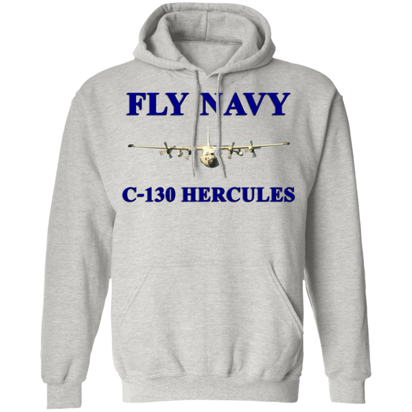 Fly Navy C-130 1 Pullover Hoodie