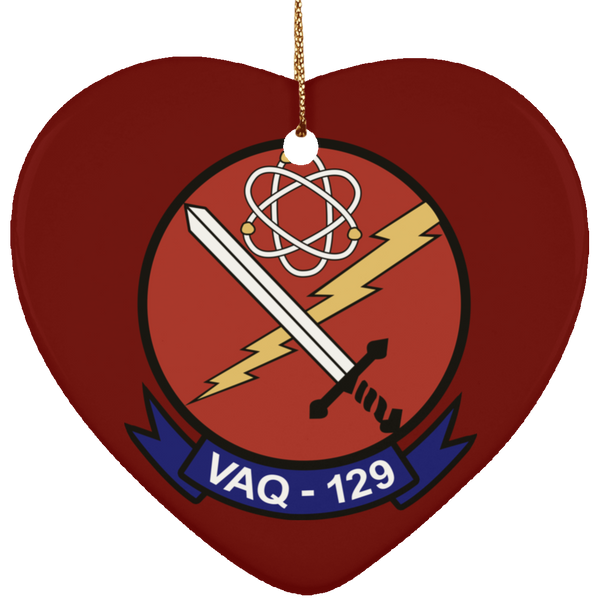 VAQ 129 2 Ornament - Heart