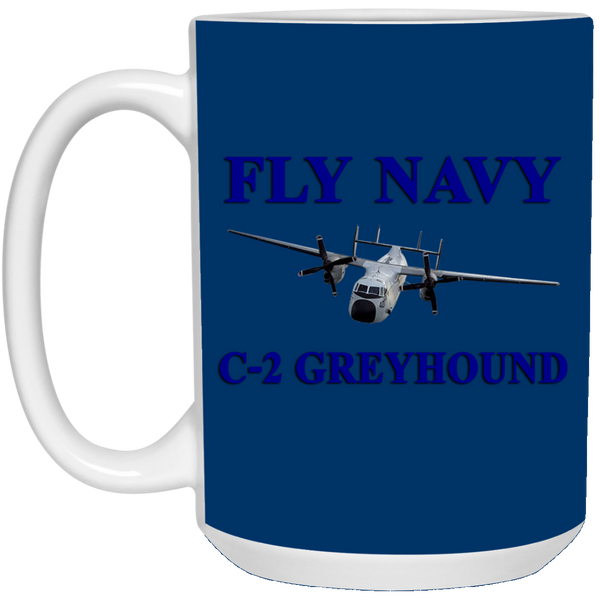 Fly Navy C-2 1 Mug - 15oz