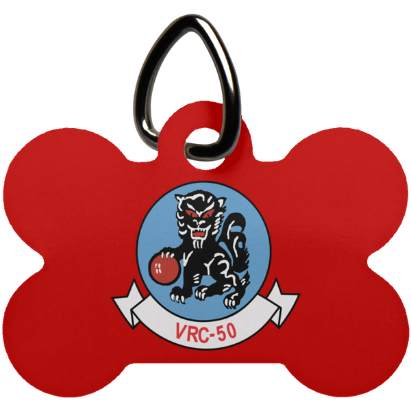 VRC 50 2 Pet Tag - Dog Bone