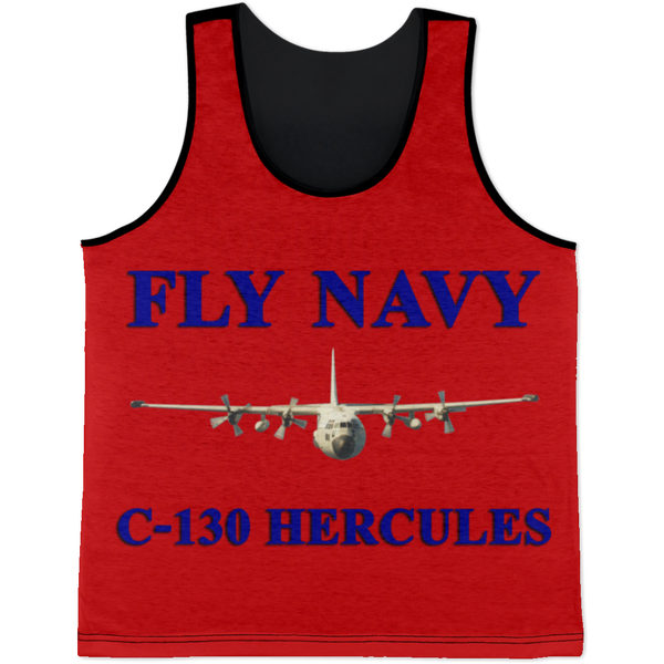 Fly Navy C-130 1 Tank Top - All Over Print