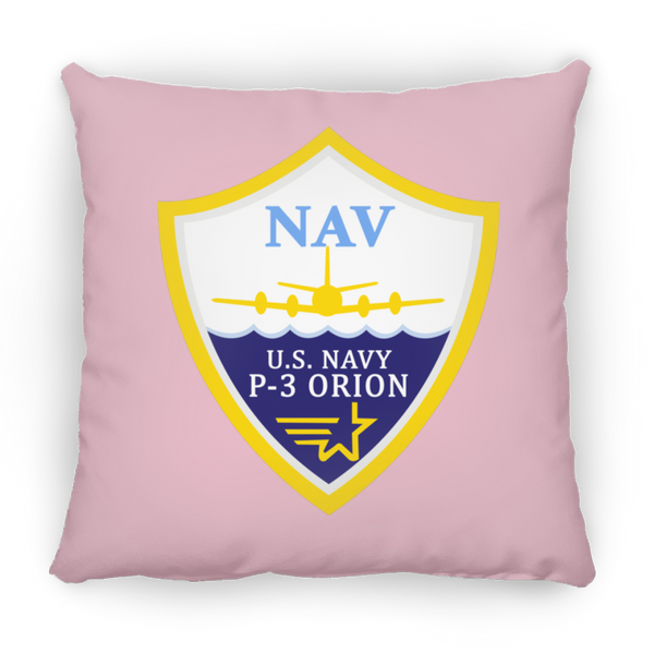 P-3 Orion 3 NAV Pillow - Square - 16x16