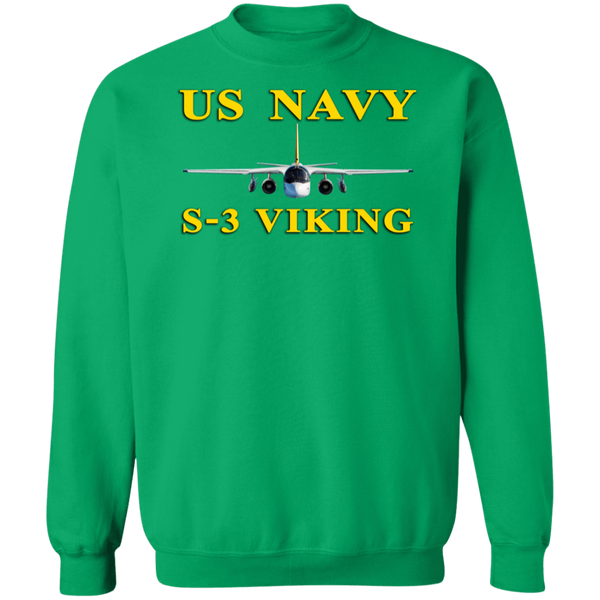 US Navy S-3 3 Crewneck Pullover Sweatshirt