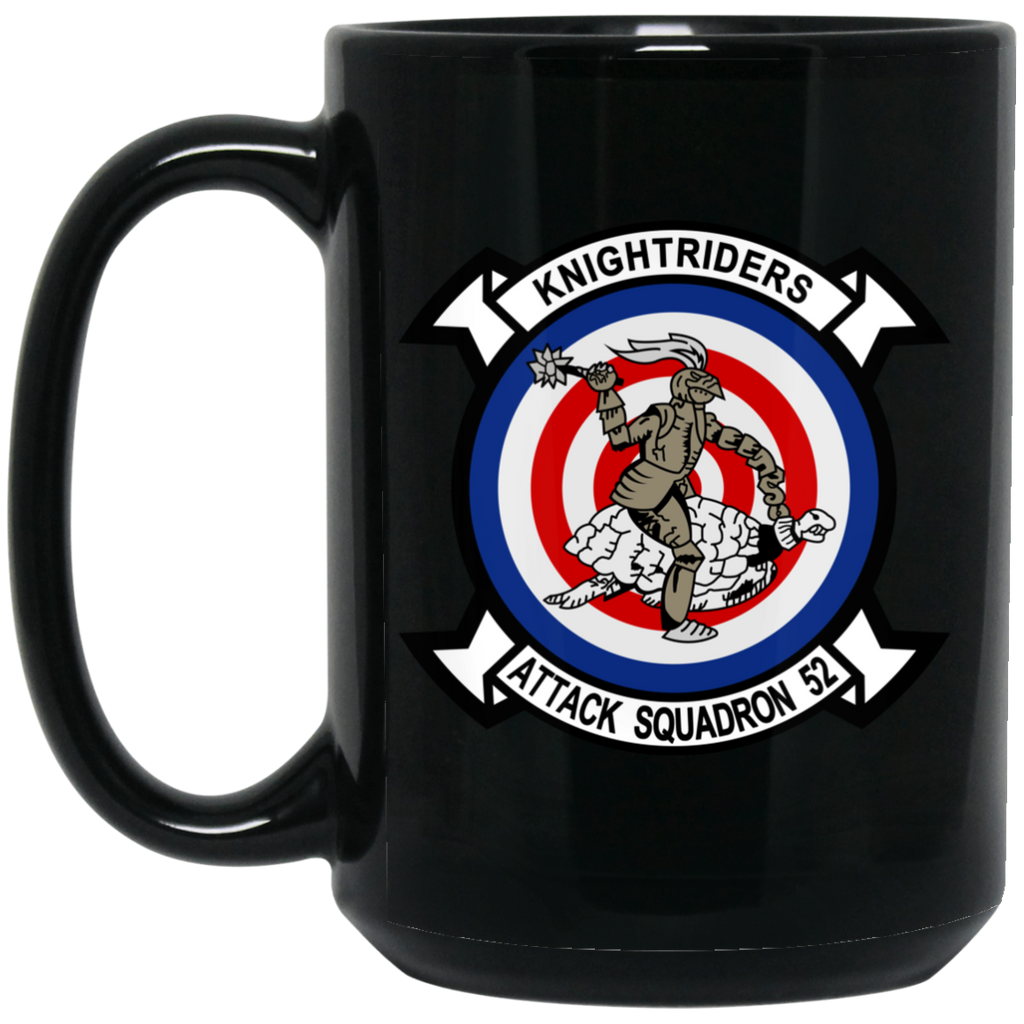 VA 52 3 Black Mug - 15oz