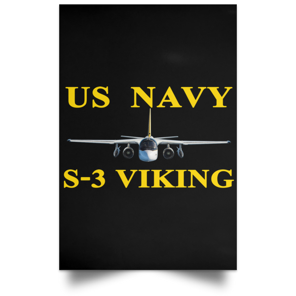 US Navy S-3 3 Poster - Portrait