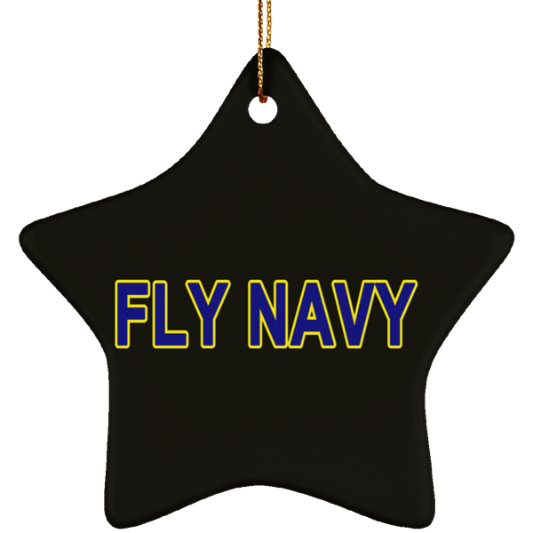 Fly Navy 2 Ornament - Star