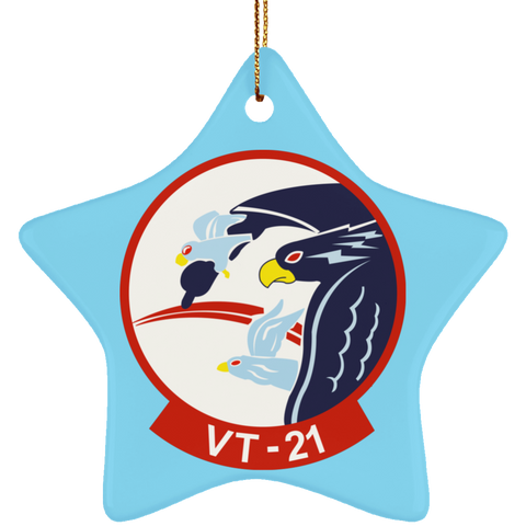 VT 21 2 Ornament Ceramic - Star