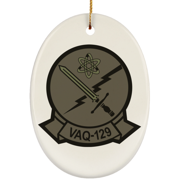 VAQ 129 4 Ornament - Oval