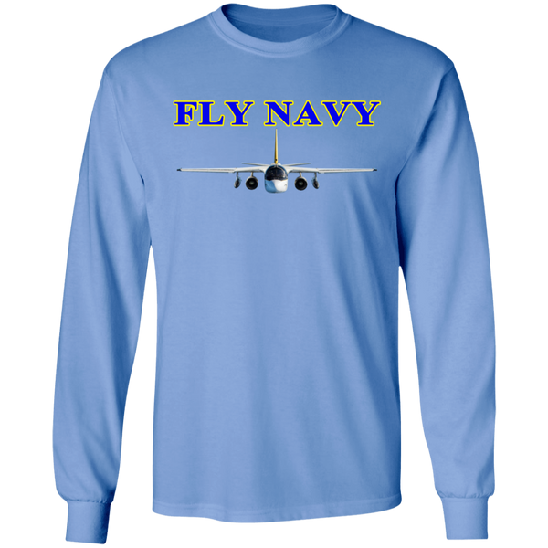 Fly Navy S-3 2 LS Ultra Cotton T-Shirt