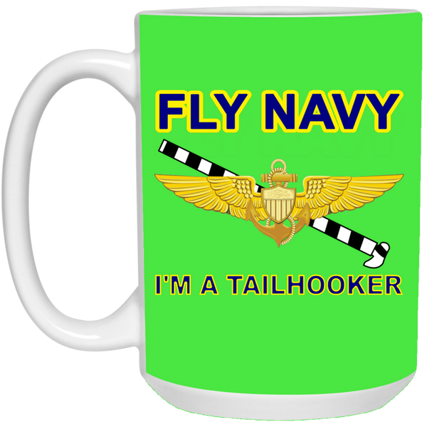 Fly Navy Tailhooker Mug - 15oz