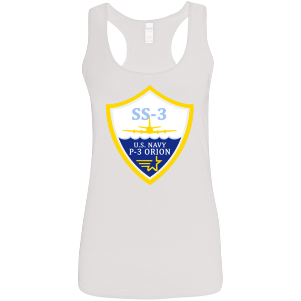 P-3 Orion 3 SS-3 Ladies' Softstyle Racerback Tank