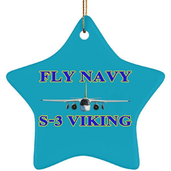 Fly Navy S-3 1 Ornament – Star