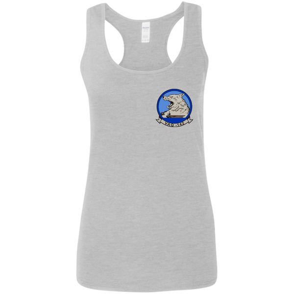 VAQ 142 1c Ladies' Softstyle Racerback Tank