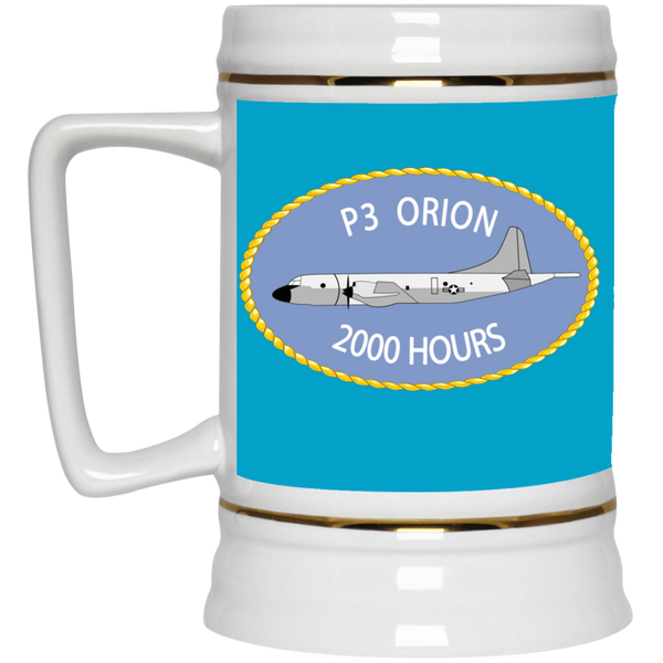 P-3 Orion 9 2000 Beer Stein 22oz.