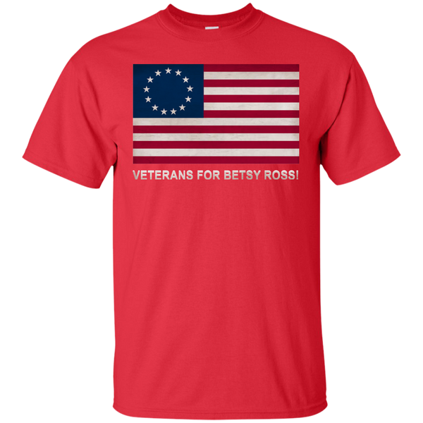 Betsy Ross Vets 2 Custom Ultra Cotton T-Shirt