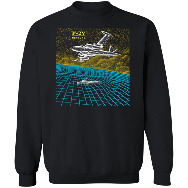 P-2V 1 Crewneck Pullover Sweatshirt