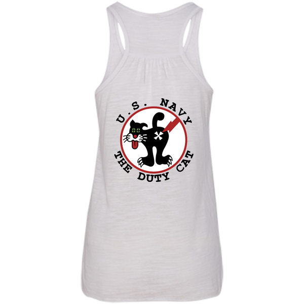 Duty Cat 2a Flowy Racerback Tank