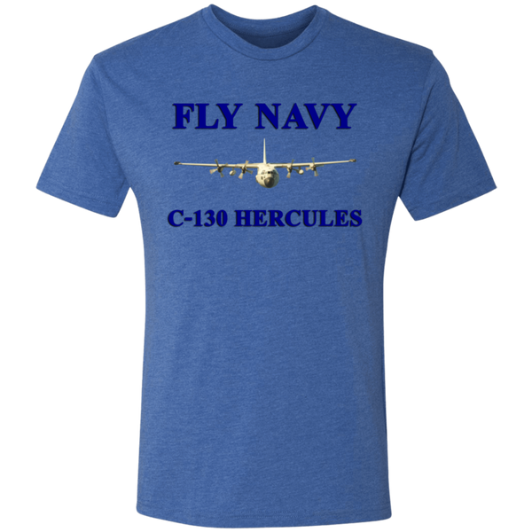 Fly Navy C-130 1 Triblend T-Shirt