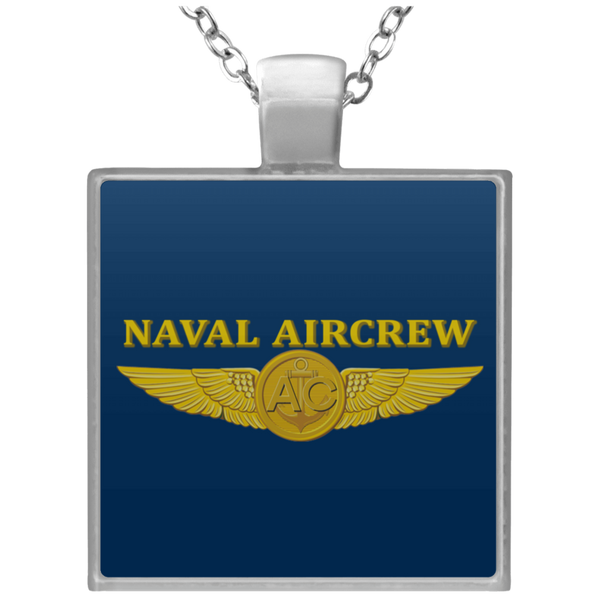 Aircrew 3 Necklace - Square