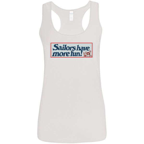 Sailors 1 Ladies' Softstyle Racerback Tank
