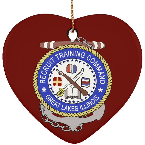 RTC Great Lakes 2 Ornament - Heart