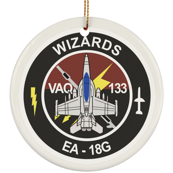 VAQ 133 6 Ornament Ceramic - Circle