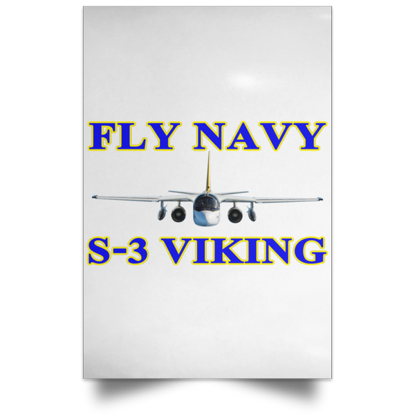 Fly Navy S-3 1 Poster - Portrait