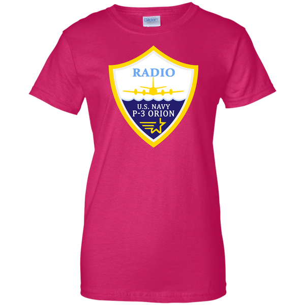 P-3 Orion 3 Radio Ladies' Cotton T-Shirt