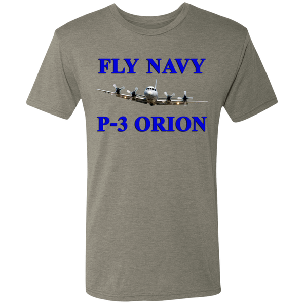 Fly Navy P-3 1 Triblend T-Shirt