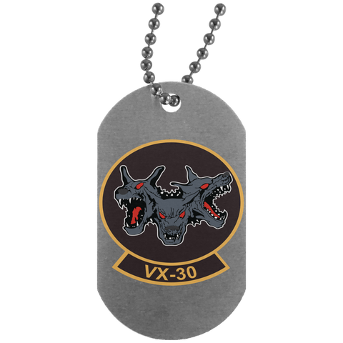 VX 30 Dog Tag - Silver