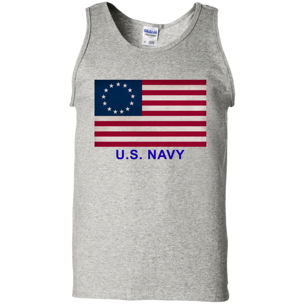 Betsy Ross USN 1 Cotton Tank Top