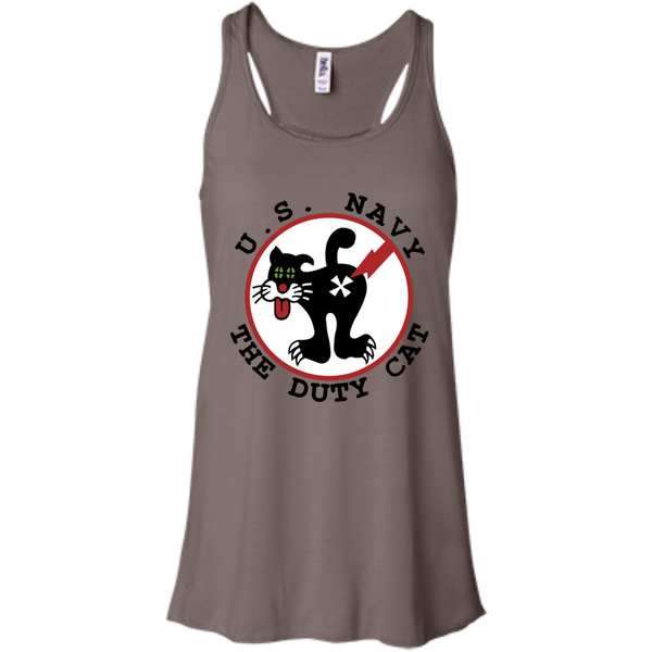 Duty Cat 2 Flowy Racerback Tank