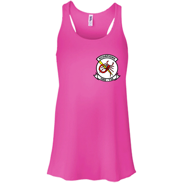 VAQ 132 4 Flowy Racerback Tank