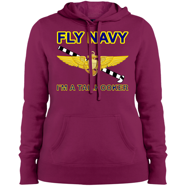 Fly Navy Tailhooker 1 Ladies' Pullover Hooded Sweatshirt