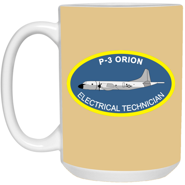 P-3 Orion 4 AE White Mug - 15oz