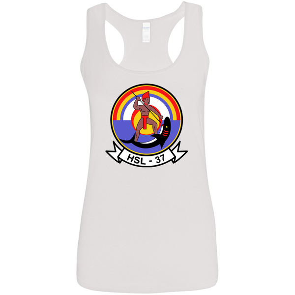 HSL 37 1 Ladies' Softstyle Racerback Tank