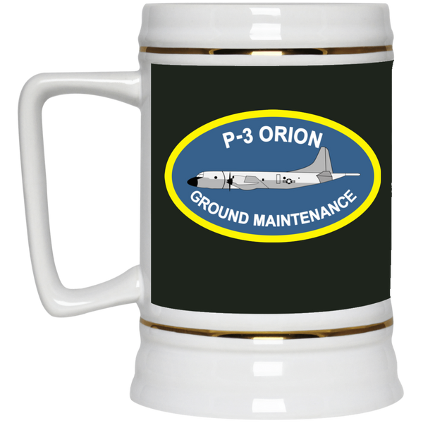 P-3 Orion 4 Ground Maint Beer Stein 22oz.