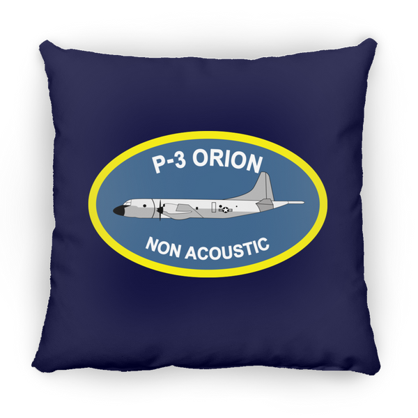 P-3 Orion 4 Non Acoustic Pillow - Square - 14x14