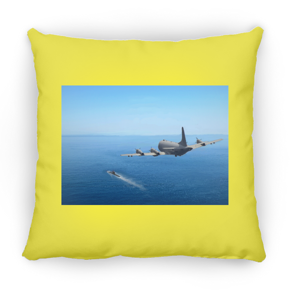 In For The Kill a Pillow - Square - 18x18