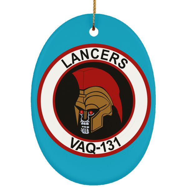 VAQ 131 4 Ornament - Oval