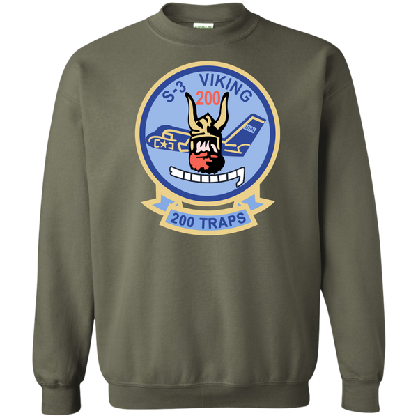 S-3 Viking 4 Crewneck Pullover Sweatshirt
