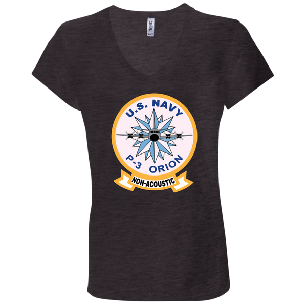 P-3 Orion 1 SS-3 Ladies Jersey V-Neck T-Shirt