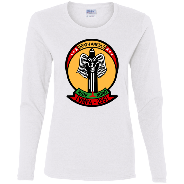 VMFA 235 1 Ladies' Cotton LS T-Shirt