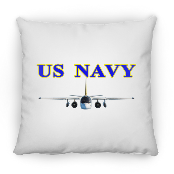 US Navy S-3 2 Pillow - Square - 18x18