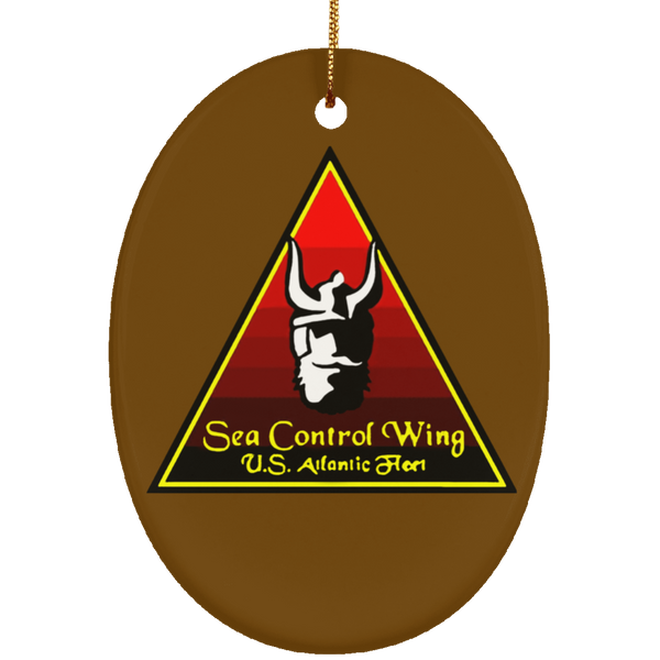 Sea Con Alt Ornament - Oval